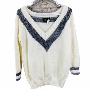 THE Way Knit Oversized Ribbed Sweater One size
